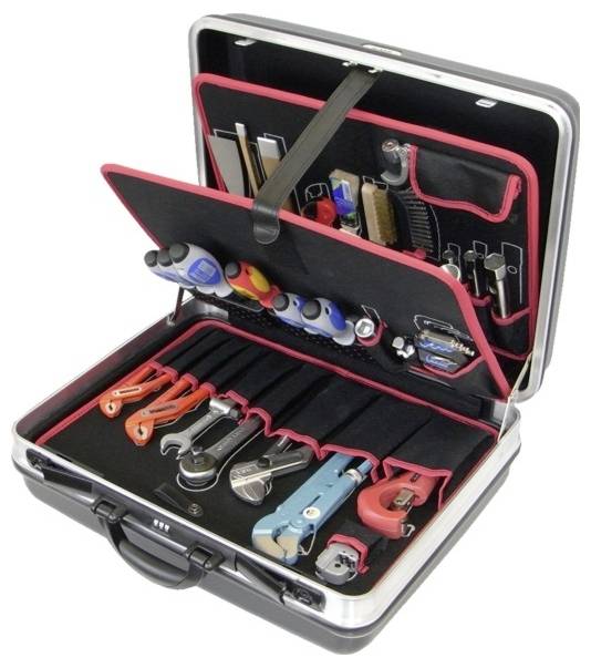 Alarm Werkzeuge 1-H1K 56077010 Werkzeugkoffer bestückt (L x B x H) 505 x 435 x 220mm