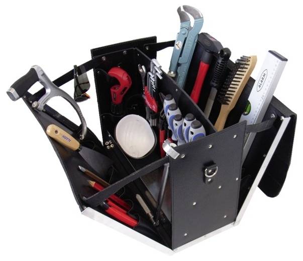 Alarm Werkzeuge 56077075 Werkzeugtasche bestückt (L x B x H) 470 x 210 x 380mm