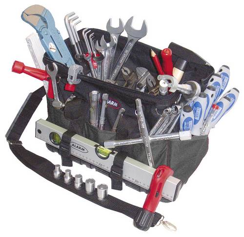 Alarm Werkzeuge 56077130 Werkzeugtasche bestückt (L x B x H) 460 x 220 x 220 mm