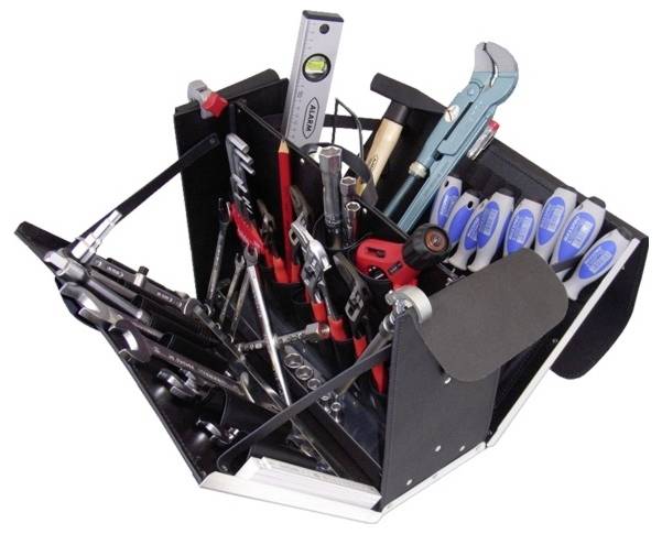 Alarm Werkzeuge 56077140 Werkzeugtasche bestückt (L x B x H) 430 x 200 x 355mm