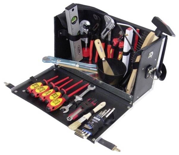 Alarm Werkzeuge 56077200 Werkzeugtasche bestückt (L x B x H) 435 x 370 x 195mm