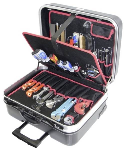 Alarm Werkzeuge 1-HT 56077500 Trolley-Koffer bestückt (L x B x H) 525 x 450 x 280mm