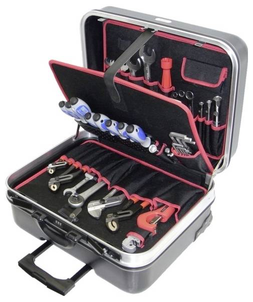 Alarm Werkzeuge 2-HT 56077505 Trolley-Koffer bestückt (L x B x H) 525 x 450 x 280mm