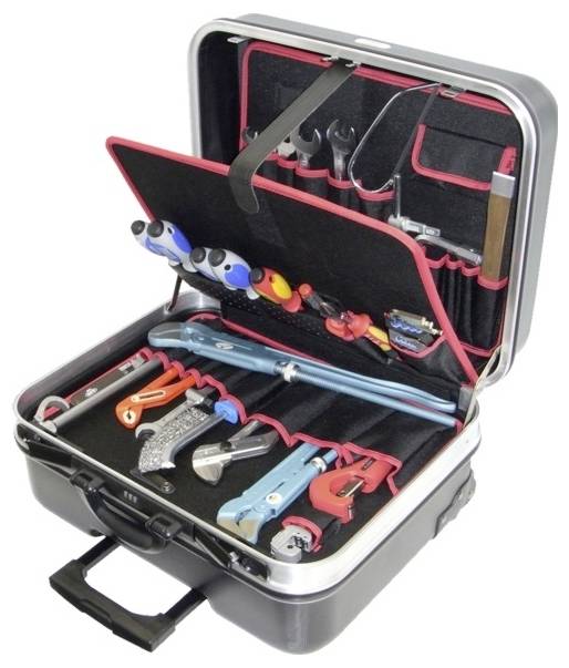 Alarm Werkzeuge 4-HT 56077510 Trolley-Koffer bestückt (L x B x H) 525 x 450 x 280mm