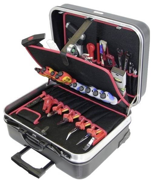 Alarm Werkzeuge 12-HT 56077520 Trolley-Koffer bestückt (L x B x H) 525 x 450 x 280mm