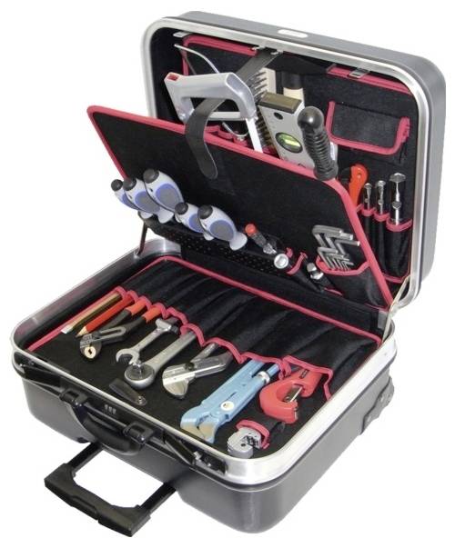 Alarm Werkzeuge 7-HT 56077530 Trolley-Koffer bestückt (L x B x H) 525 x 450 x 280mm