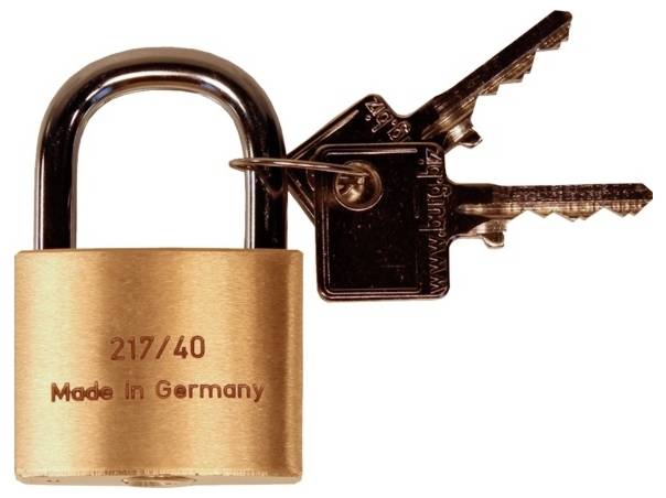 Alarm Werkzeuge 56090900 Vorhängeschloss 23mm Schlüsselschloss