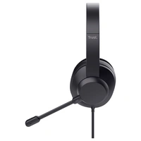Trust Kopfhörer-Audiochip kabelgebunden Schwarz Noise Cancelling Trust Kopfhörer-Audiochip kabelgebunden Schwarz Noise Cancelling
