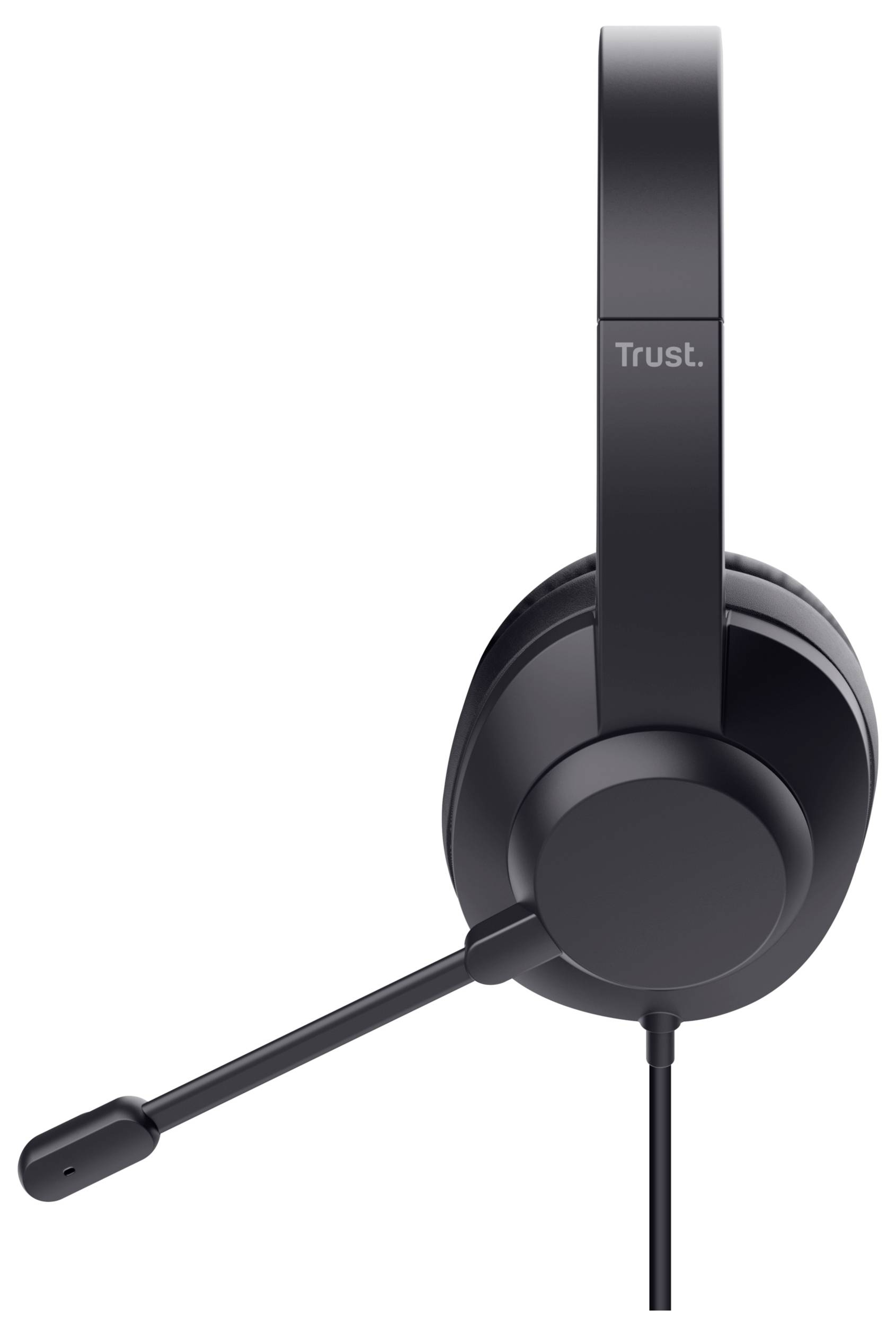 Trust Over Ear Kopfhörer kabelgebunden Schwarz