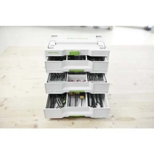 Festool Systainer SYS3-SORT/3 M 337 577769 Transportkiste (L x B x H) 396 x 296 x 337 mm Festool Systainer SYS3-SORT/3 M 337 577769 Transportkiste (L x B x H) 396 x 296 x 337 mm