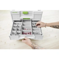 Festool Systainer SYS3-SORT/3 M 337 577769 Transportkiste (L x B x H) 396 x 296 x 337 mm Festool Systainer SYS3-SORT/3 M 337 577769 Transportkiste (L x B x H) 396 x 296 x 337 mm