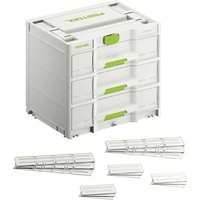 Festool Systainer SYS3-SORT/3 M 337 577769 Transportkiste (L x B x H) 396 x 296 x 337 mm Festool Systainer SYS3-SORT/3 M 337 577769 Transportkiste (L x B x H) 396 x 296 x 337 mm