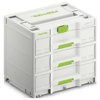 Festool Systainer SYS3-SORT/3 M 337 577769 Transportkiste (L x B x H) 396 x 296 x 337 mm Festool Systainer SYS3-SORT/3 M 337 577769 Transportkiste (L x B x H) 396 x 296 x 337 mm