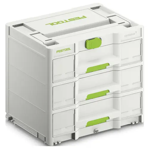 Festool Systainer SYS3-SORT/3 M 337 577769 Transportkiste (L x B x H) 396 x 296 x 337 mm Festool Systainer SYS3-SORT/3 M 337 577769 Transportkiste (L x B x H) 396 x 296 x 337 mm
