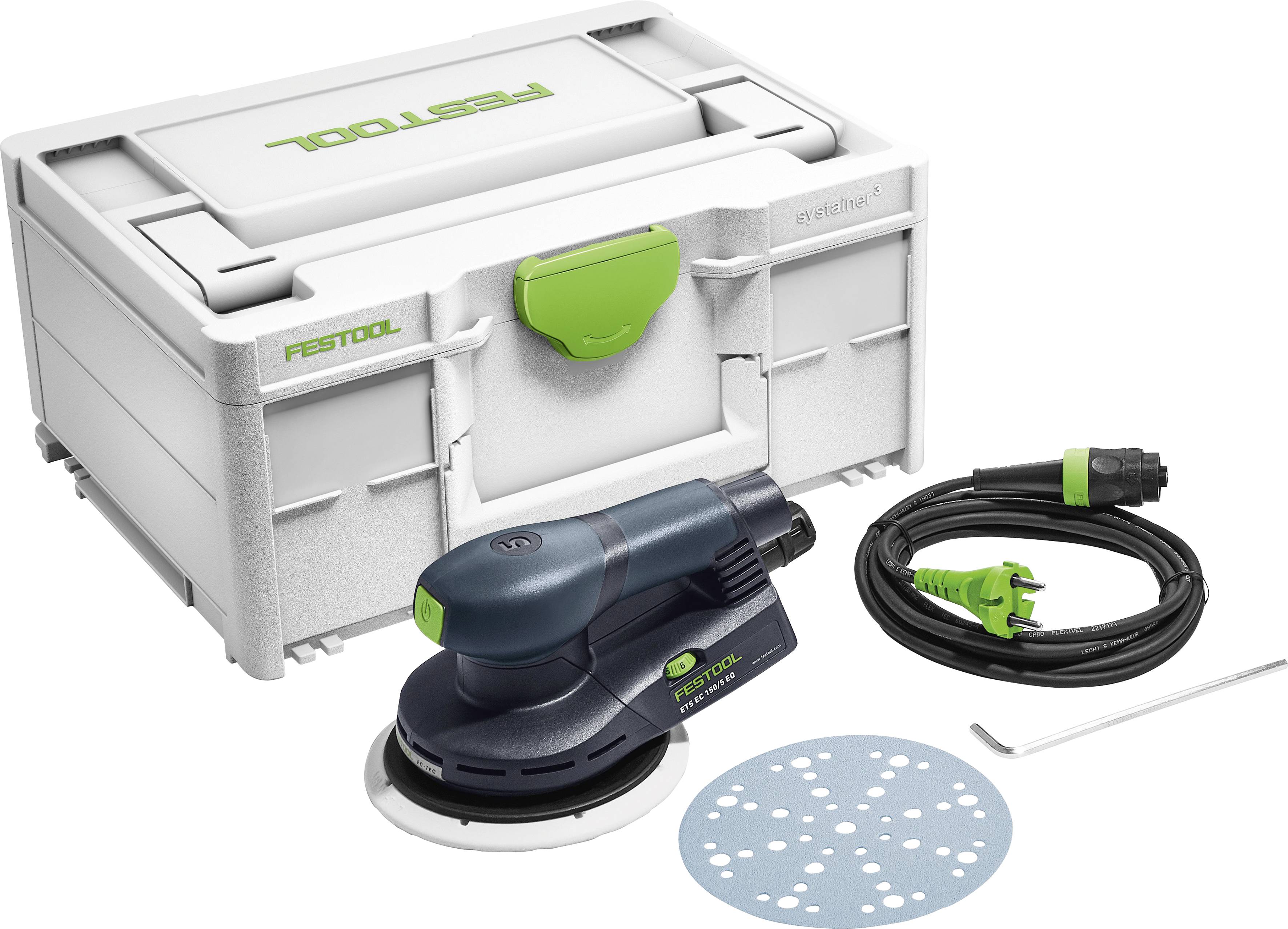 Festool ETS EC 150/5 EQ-Plus 576329 Exzenterschleifer 400 W Ø 150 mm