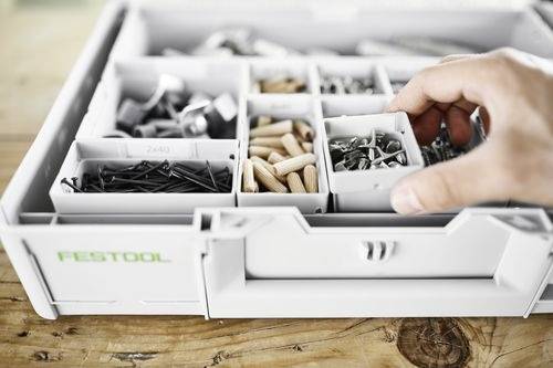 Festool Organizer SYS3 ORG M 89 22xESB 204853 Transportkiste (L x B x H) 396 x 296 x 89mm