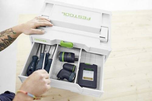 Festool Systainer SYS3-SORT/2 M 337 577770 Transportkiste (L x B x H) 396 x 296 x 337 mm