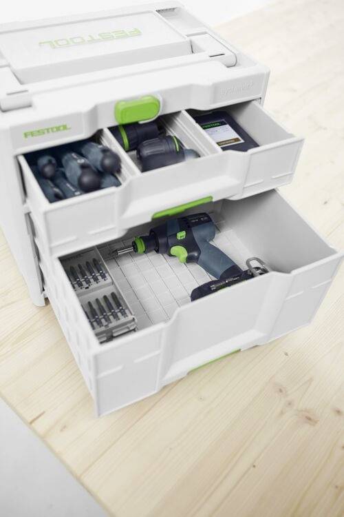 Festool Systainer SYS3-SORT/2 M 337 577770 Transportkiste (L x B x H) 396 x 296 x 337 mm