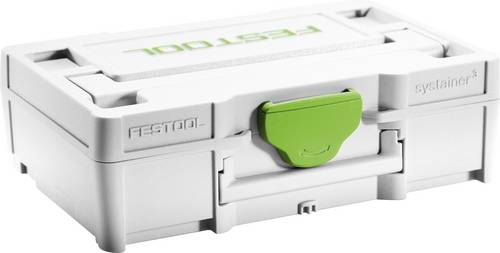 Festool Systainer SYS3 XXS 33 GRY 205398 Transportkiste (L x B x H) 66 x 105 x 31 mm