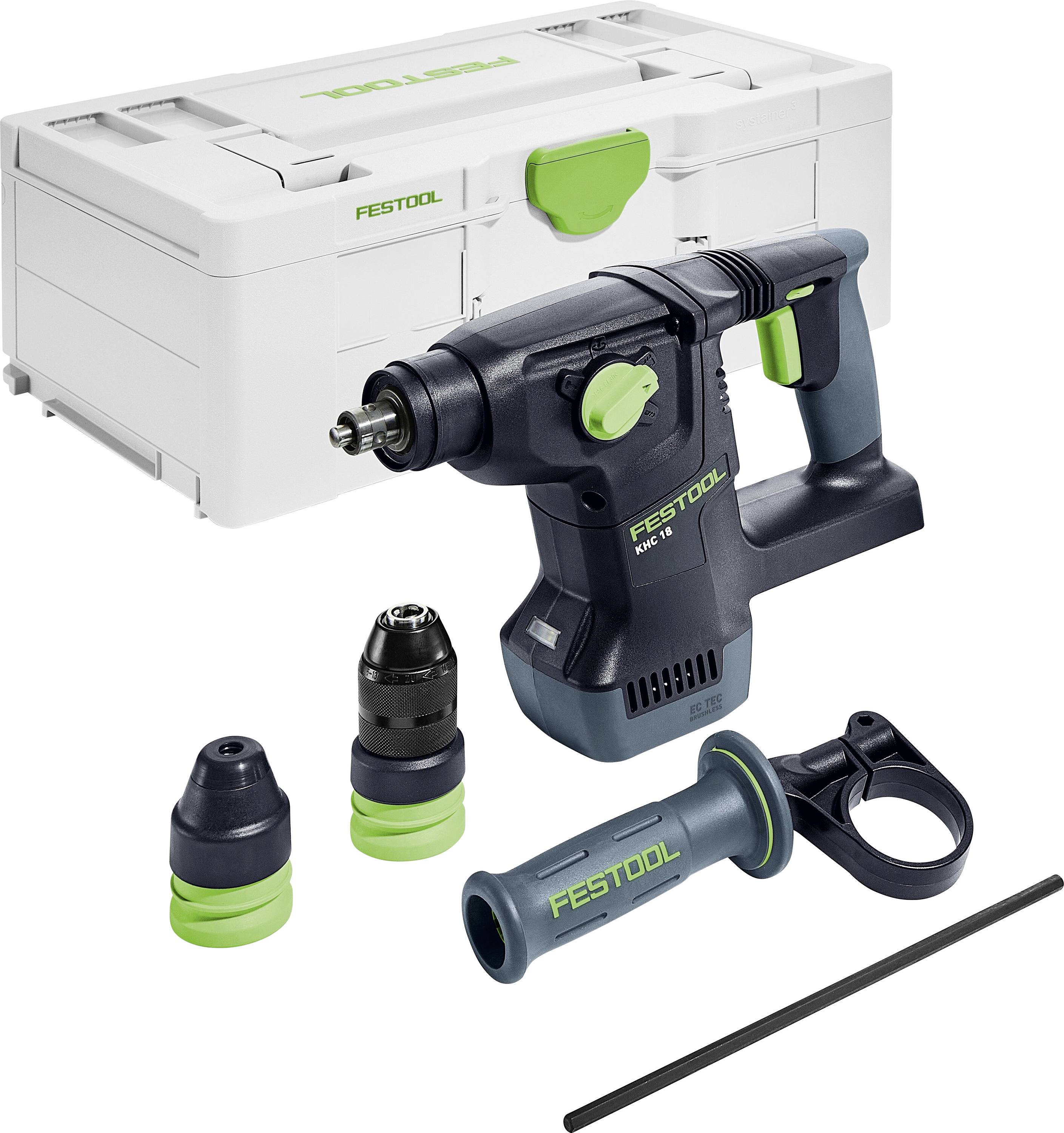 Festool KHC 18 EB-Basic SDS-Plus-Akku-Kombihammer 18 V