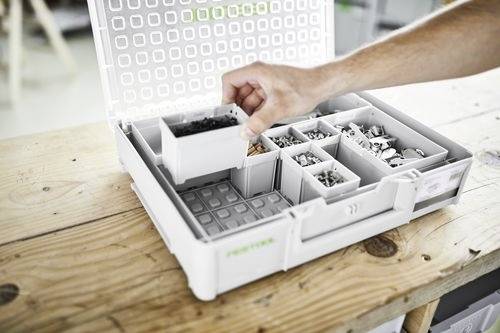 Festool Organizer SYS3 ORG M 89 6xESB 204854 Transportkiste (L x B x H) 396 x 296 x 89mm