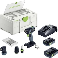 Festool TXS 18 C 3,0-Set 576896 Akku-Bohrschrauber 18V 3.00Ah inkl. Akku, inkl. Ladegerät Festool TXS 18 C 3,0-Set 576896 Akku-Bohrschrauber 18V 3.00Ah inkl. Akku, inkl. Ladegerät