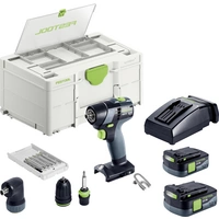Festool TXS 12 2,5-Set 576874 Akku-Bohrschrauber 10.80V 2.50Ah inkl. Akku, inkl. Ladegerät Festool TXS 12 2,5-Set 576874 Akku-Bohrschrauber 10.80V 2.50Ah inkl. Akku, inkl. Ladegerät