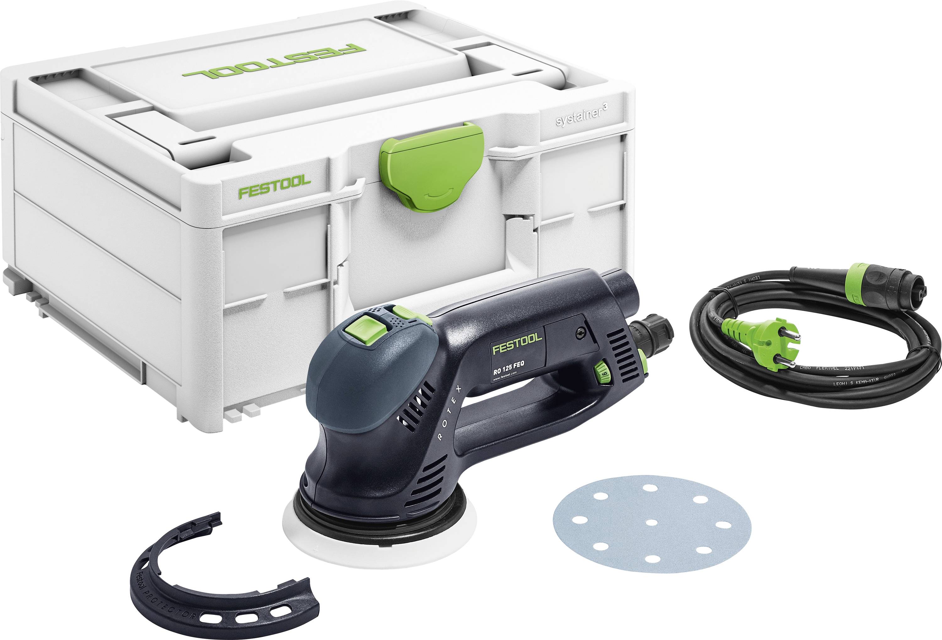 Festool RO 125 FEQ-Plus 576029 Getriebe-Exzenterschleifer 500W Ø 125mm
