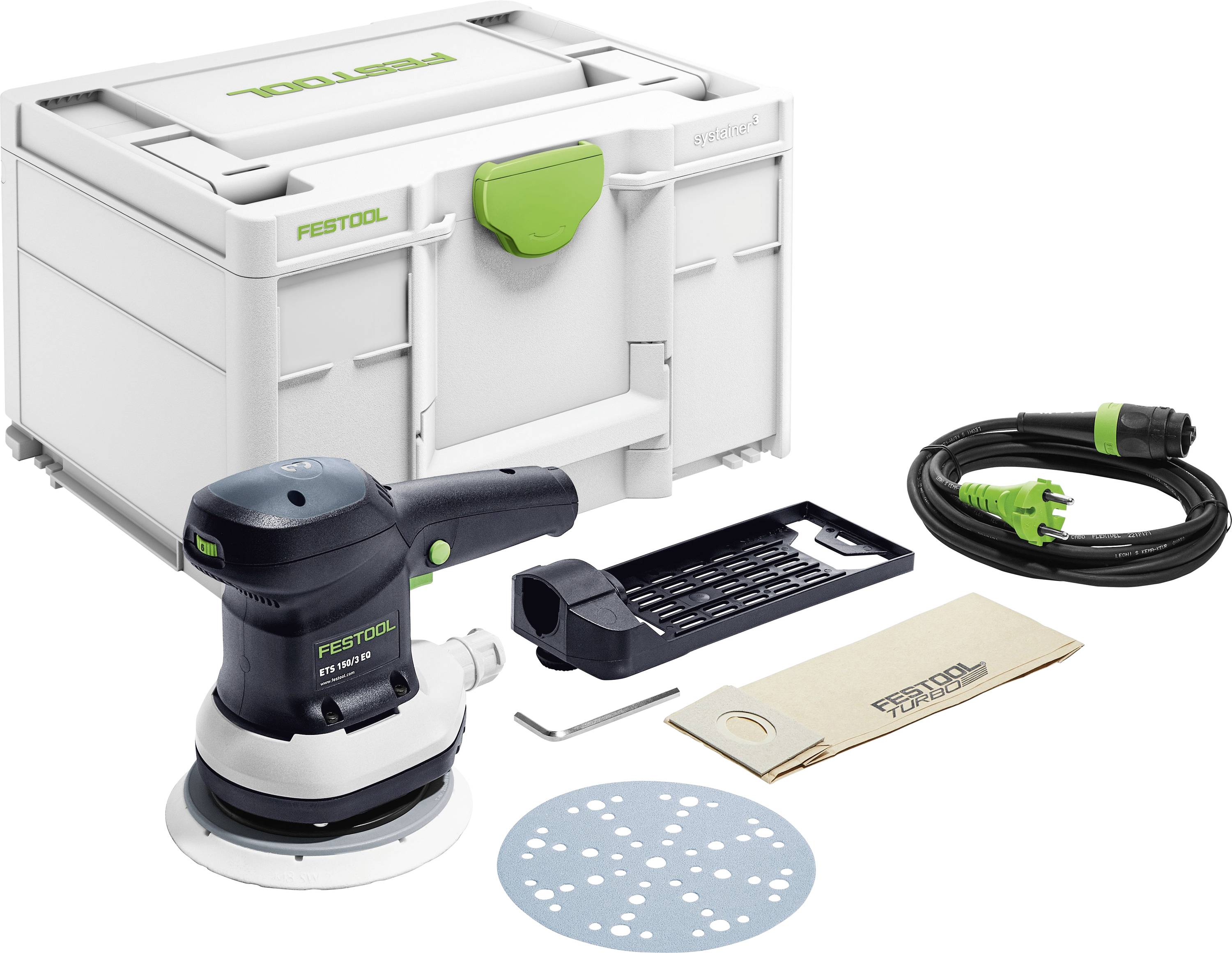Festool ETS 150/3 EQ-Plus 576072 Exzenterschleifer 310 W Ø 150 mm