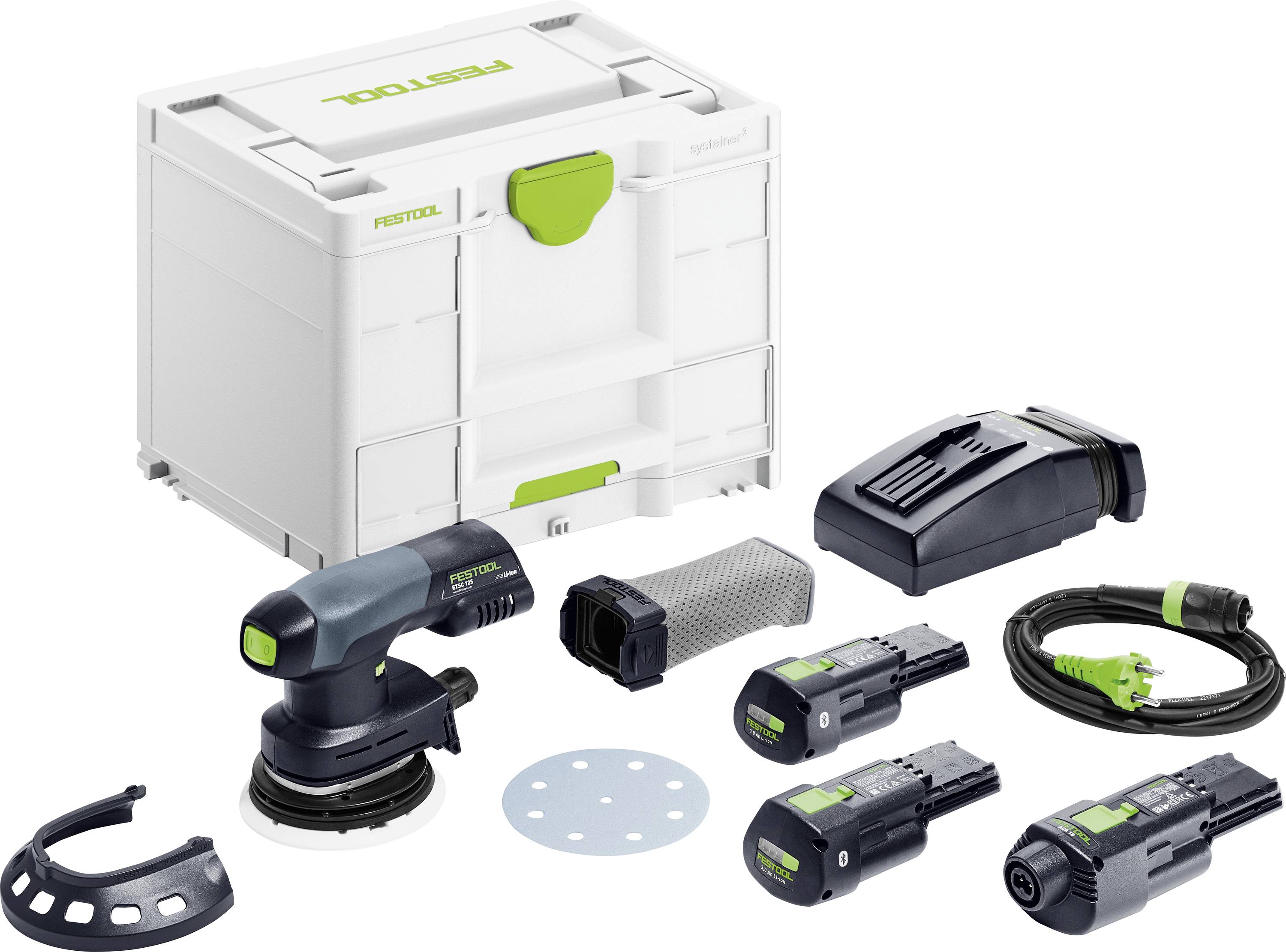 Festool ETSC 125 3,0 I-Set 578142 Akku-Exzenterschleifer 18 V Ø 125 mm