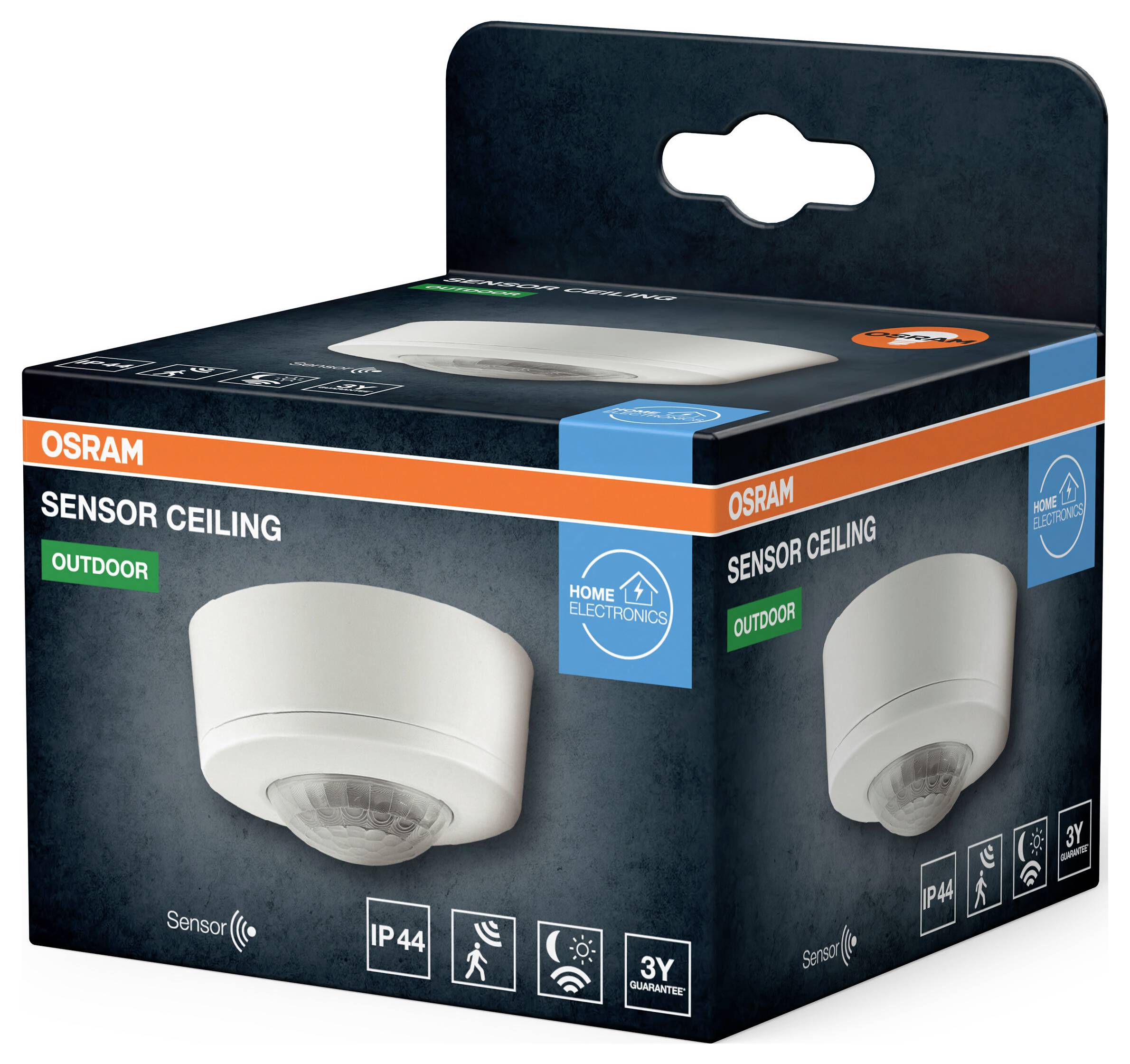 OSRAM SENSOR CEILING IP44 360DEG IP44 WT 4099854454035 Weiß