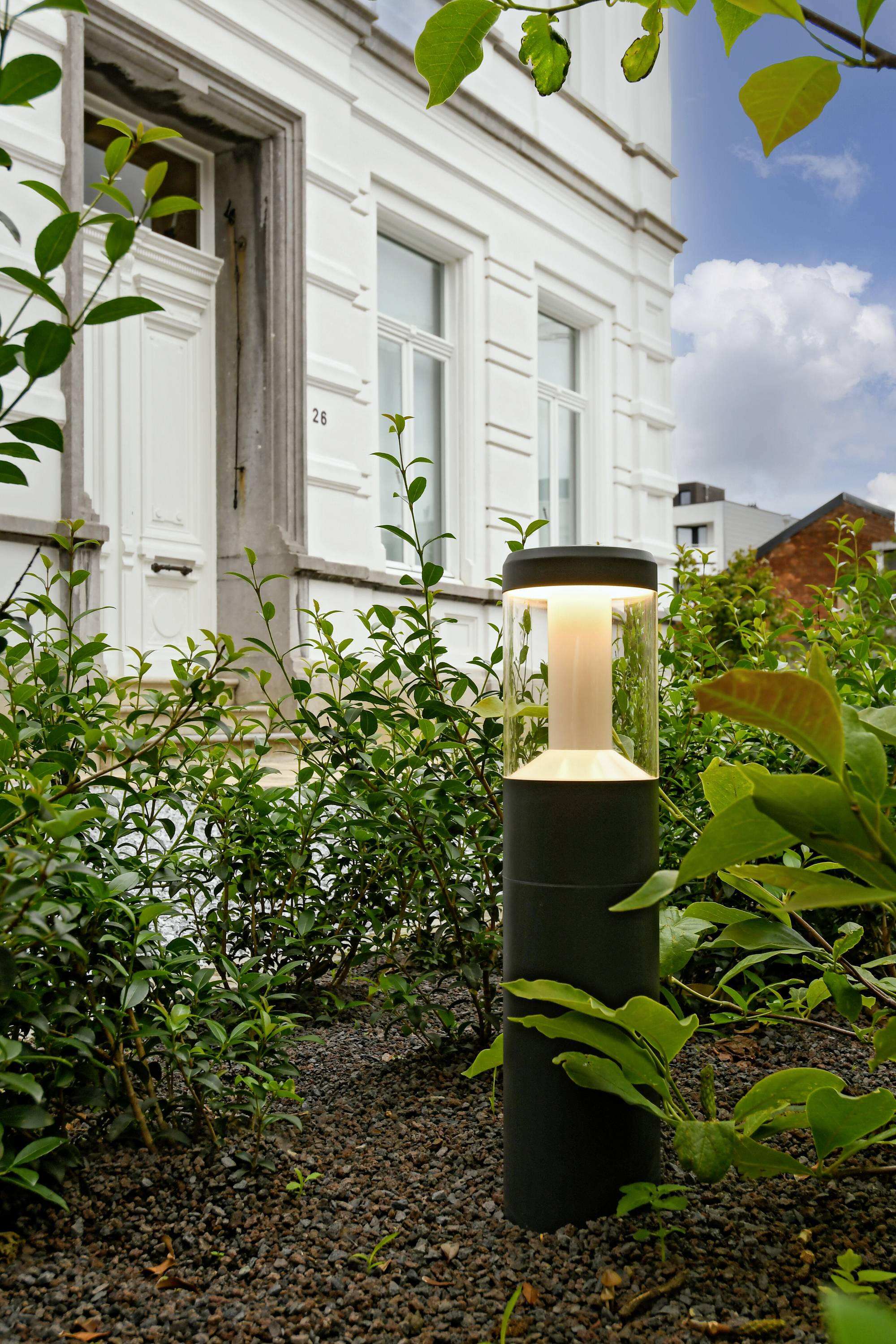 OSRAM 4099854453373 ENDURA® STYLE LANTERN MODERN Modern 50cm 12W LED-Außenwandleuchte 12.00W Dunkelgrau