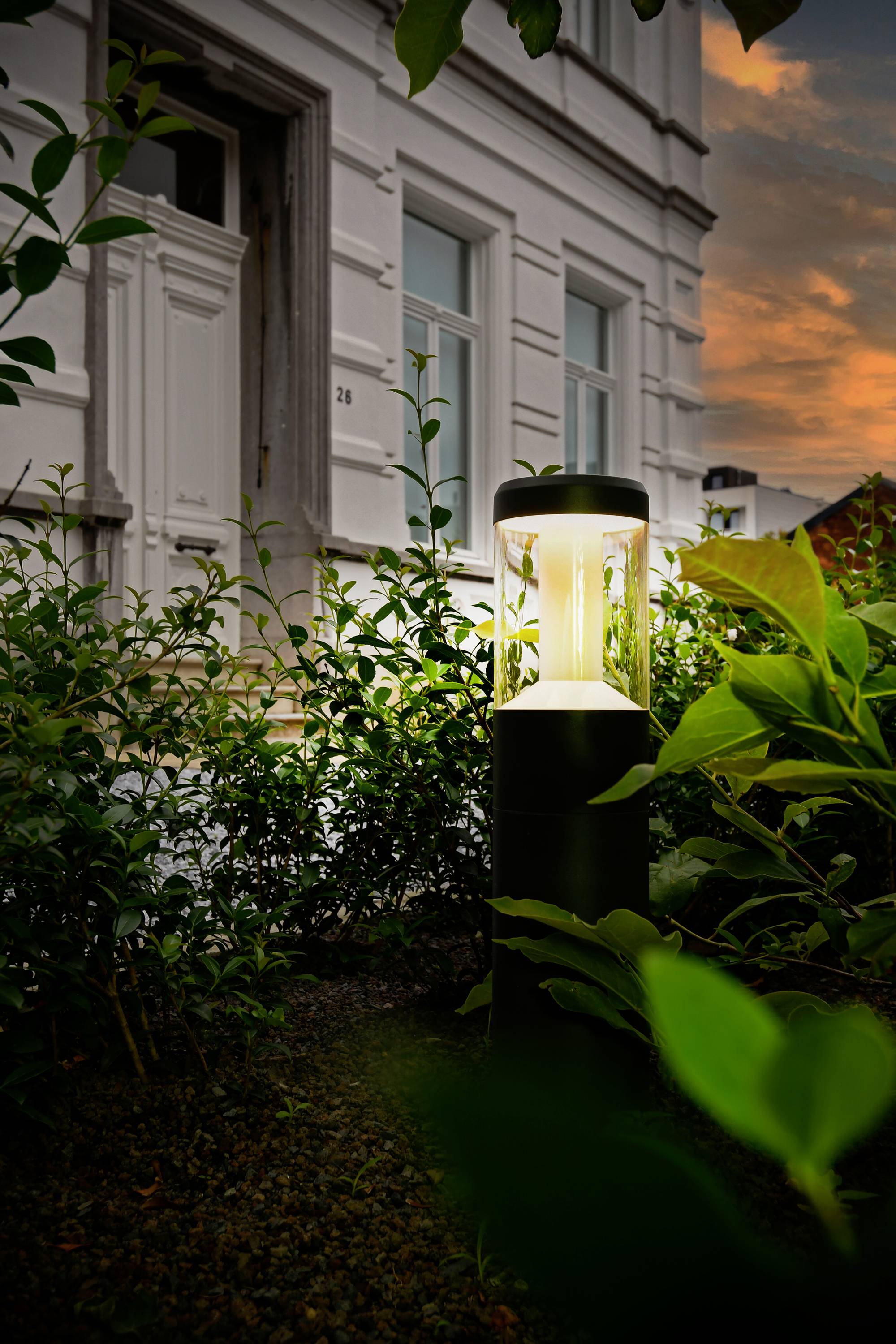 OSRAM 4099854453373 ENDURA® STYLE LANTERN MODERN Modern 50cm 12W LED-Außenwandleuchte 12.00W Dunkelgrau
