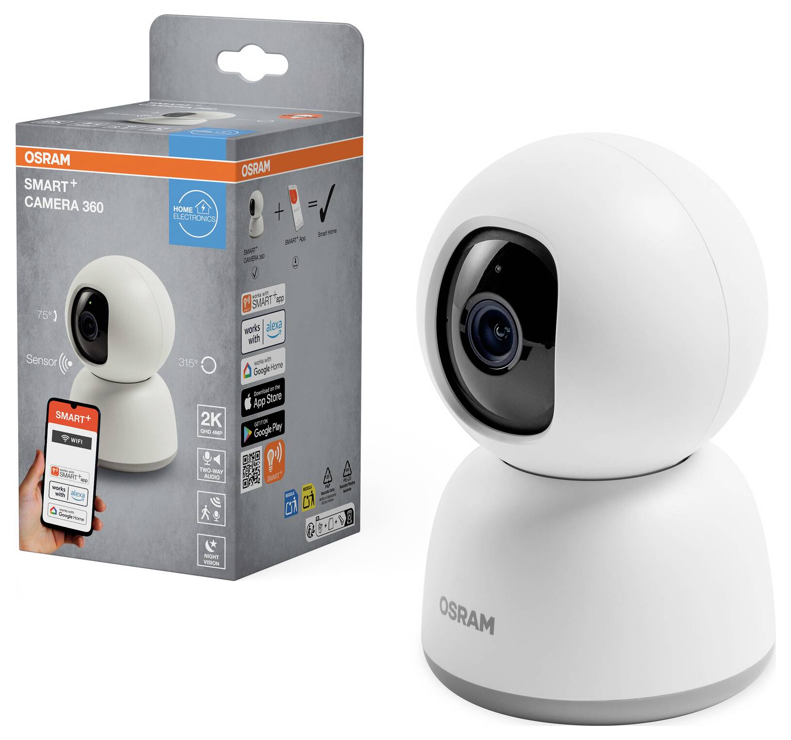 OSRAM Smart+ Überwachungskamera