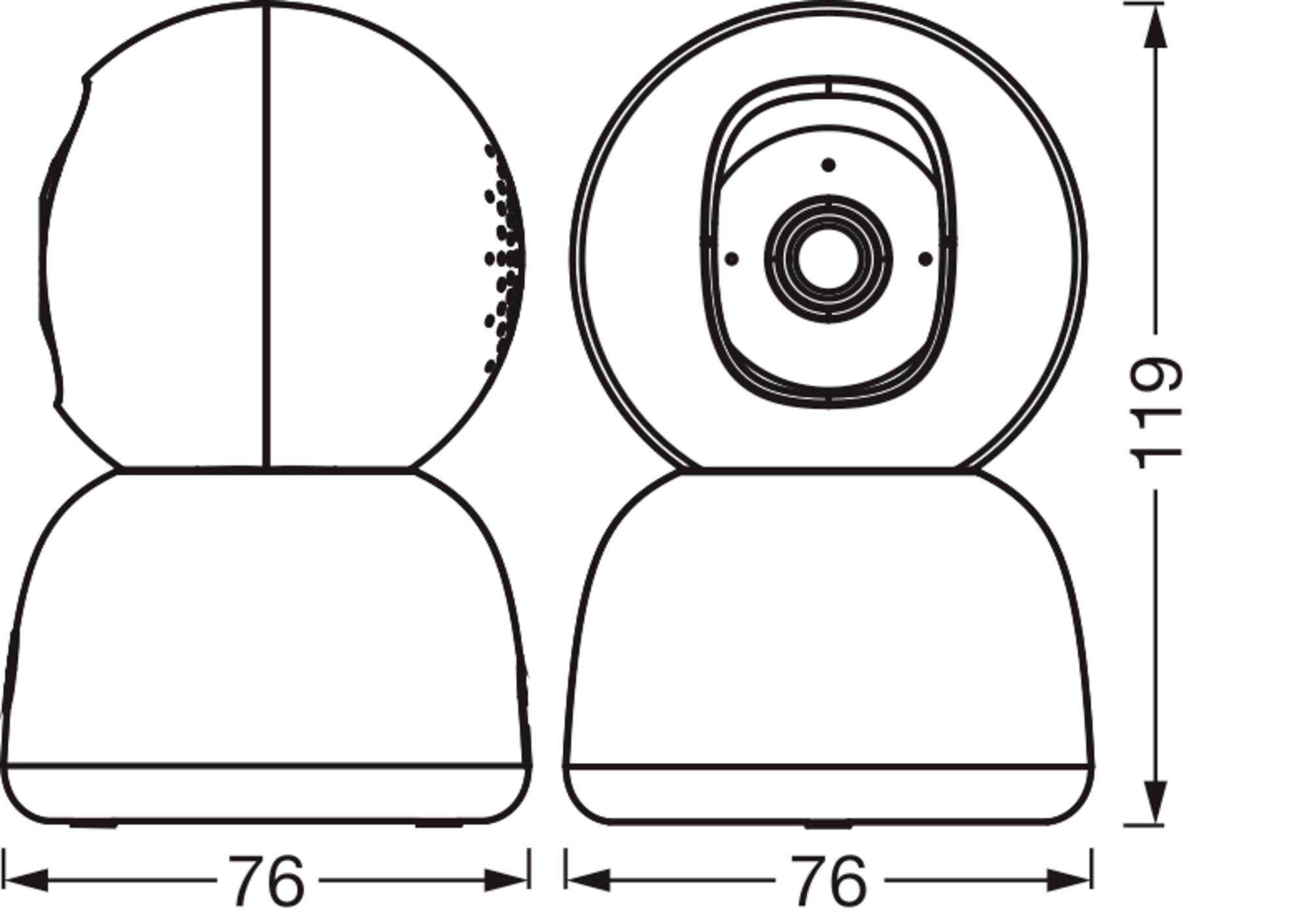 OSRAM Smart+ Überwachungskamera