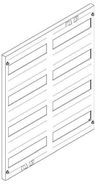 ABN FAO24N10 Abdeckplatte 10St.