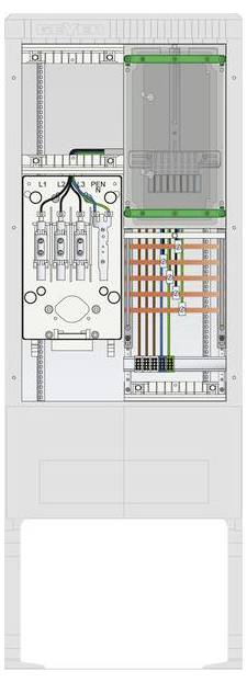 ABN SZ175ZL1504 Zähleranschlusssäule Inhalt 1St.
