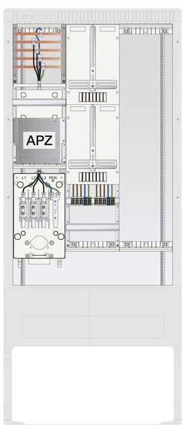 ABN SZ207ZL2502A Zähleranschlusssäule Inhalt 1St.