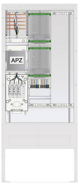 ABN SZ207ZL2504A Zähleranschlusssäule Inhalt 1St.