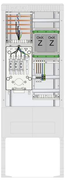 ABN SZ175EE2505 Zähleranschlusssäule Inhalt 1St.
