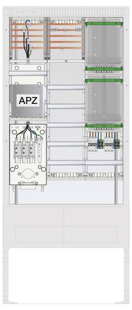 ABN SZ207ZA2505R Zähleranschlusssäule Inhalt 1St.