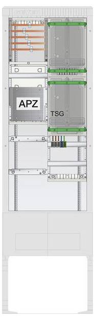 ABN SZ205ZA1511 Zähleranschlusssäule Inhalt 1St.