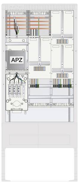 ABN SZ207ZA3402 Zähleranschlusssäule Inhalt 1St.