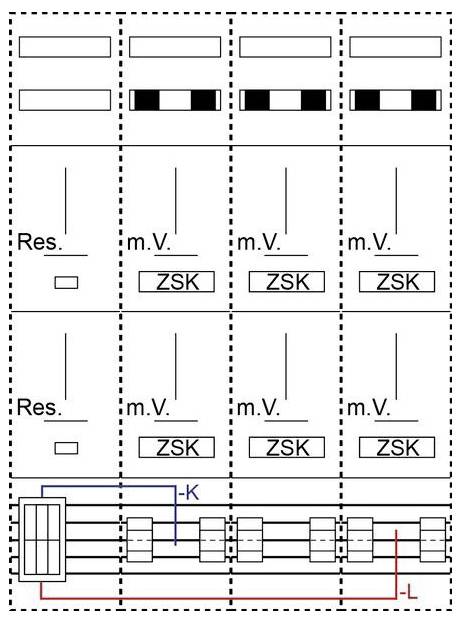 ABN ARLUX25-K Verdrahtungssatz 1St.