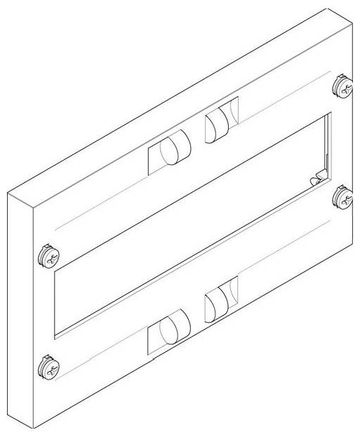 ABN FAP12709N5 Abdeckplatte 5St.