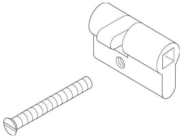 ABN FZ4 Profilhalbzylinder 1St.