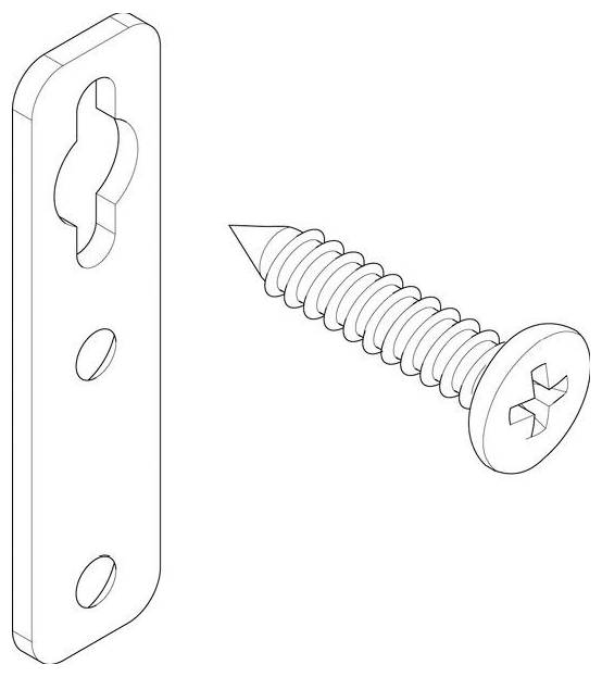 ABN GLA3 Befestigungslasche 1St.