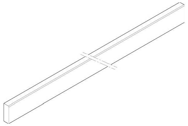 ABN XCUW132B Kupferschiene 1St.