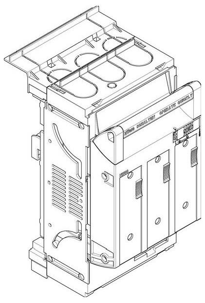 ABN XTR609 NH-Sicherungslasttrennschalter 1St.