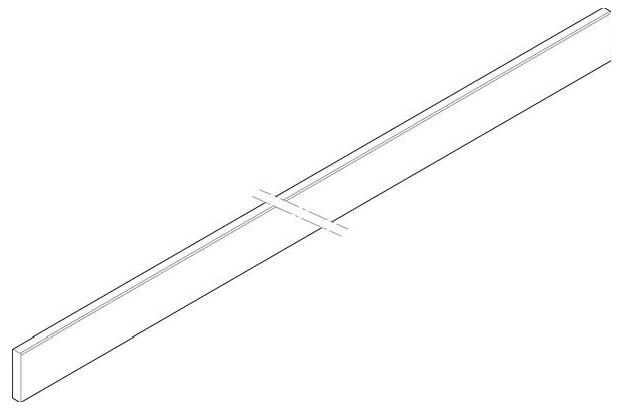 ABN XCUW153 Kupferschiene 1St.